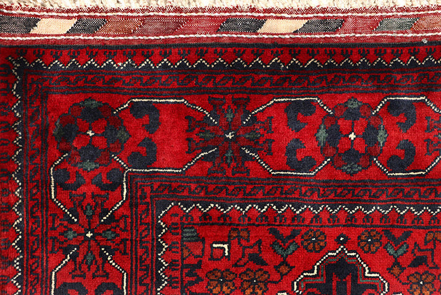 Dark Red Khal Mohammadi 2'  7" x 6'  3" - No. QA43877