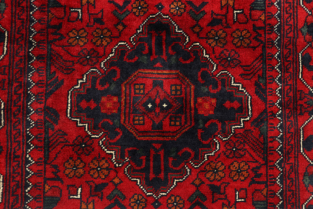 Dark Red Khal Mohammadi 2' 7 x 6' 3 - No. 68110 - ALRUG Rug Store