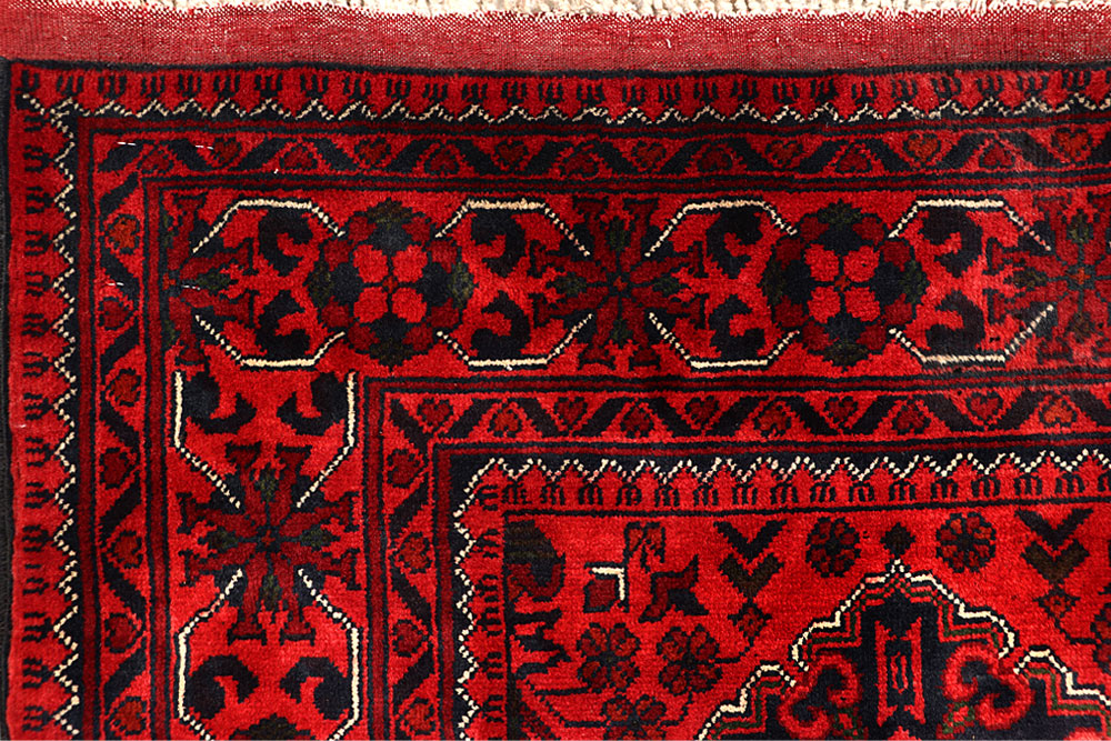 Dark Red Khal Mohammadi 2' 9 x 9' 7 - No. 68112 - ALRUG Rug Store