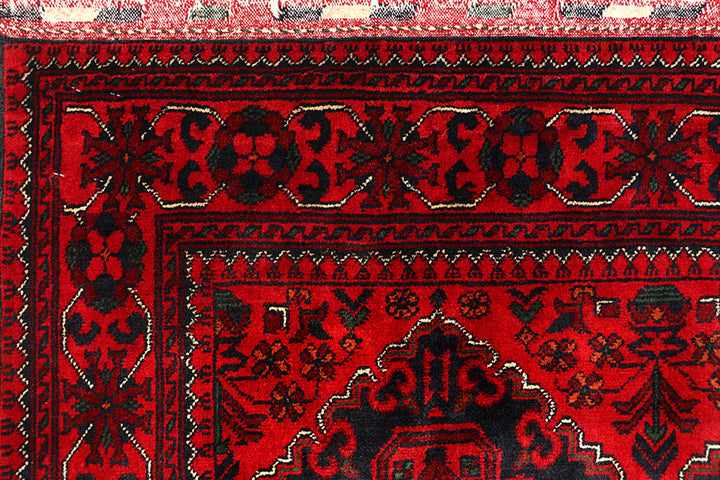 Firebrick Khal Mohammadi 3'  11" x 9'  3" - No. QA30016