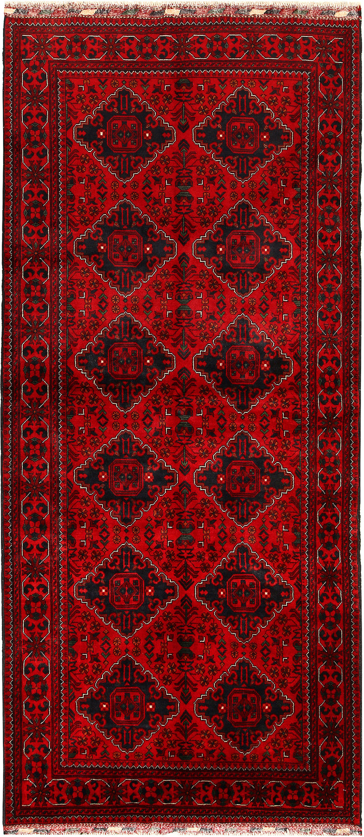 Firebrick Khal Mohammadi 3'  11" x 9'  3" - No. QA30016