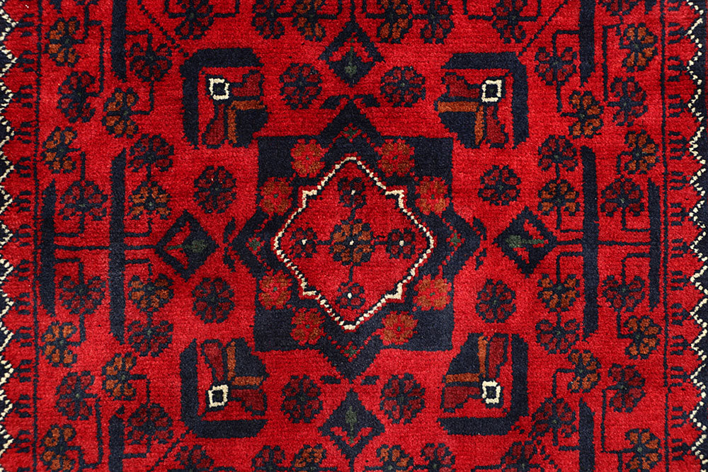 Dark Red Khal Mohammadi 2' 7 x 9' 1 - No. 68118 - ALRUG Rug Store