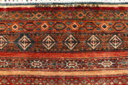 Multi Colored Kazak 5' 7 x 8' 2 - No. 68120 - ALRUG Rug Store