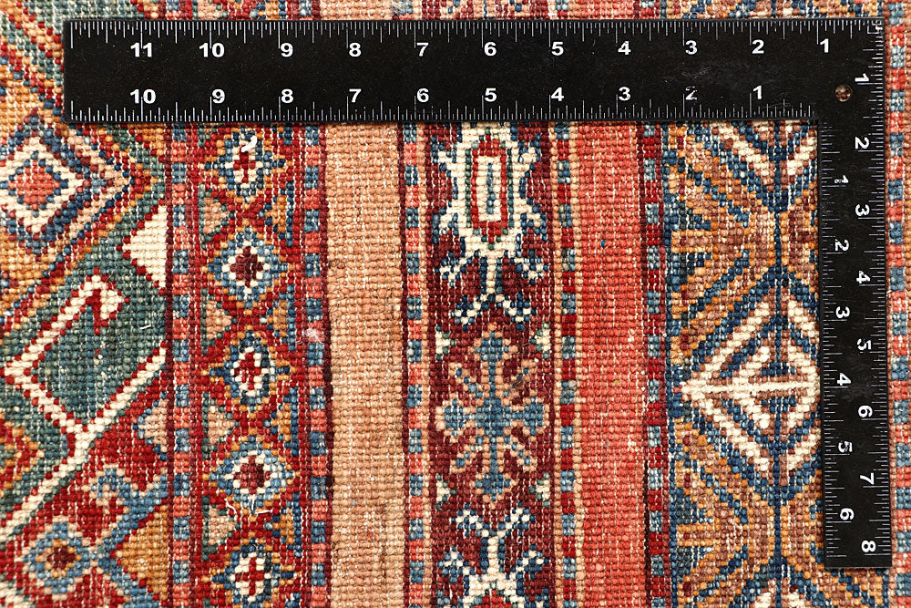 Multi Colored Kazak 5' 7 x 8' 2 - No. 68120 - ALRUG Rug Store