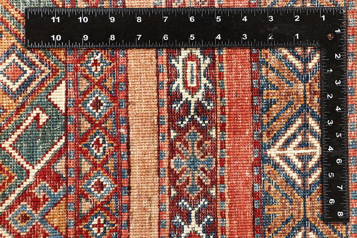 Multi Colored Kazak 5' 7 x 8' 2 - No. 68120 - ALRUG Rug Store