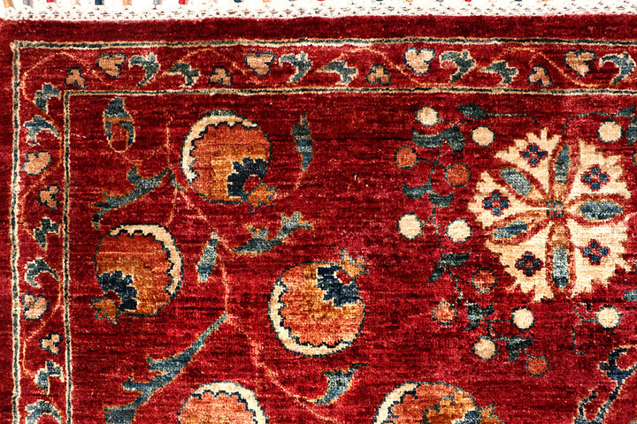 Dark Red Kazak 6' 7 x 9' 7 - No. 68121 - ALRUG Rug Store