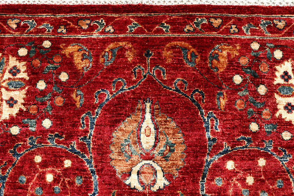 Dark Red Kazak 6' 7 x 9' 7 - No. 68121 - ALRUG Rug Store