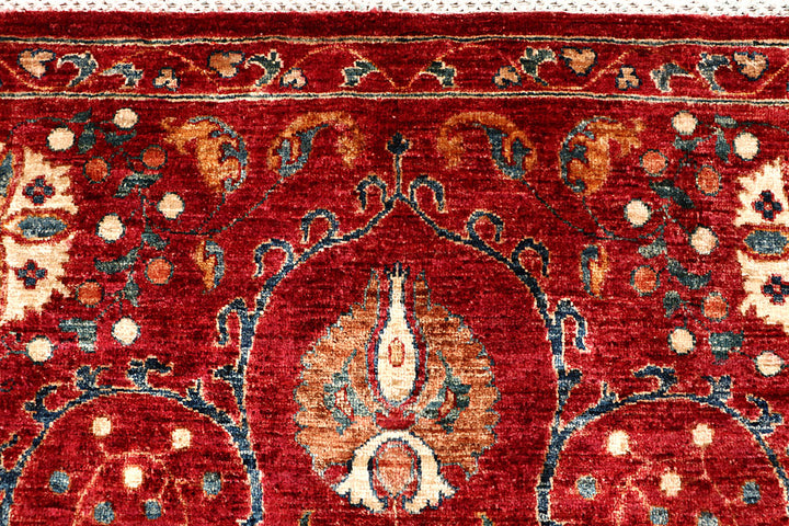 Dark Red Kazak 6' 7 x 9' 7 - No. 68121 - ALRUG Rug Store