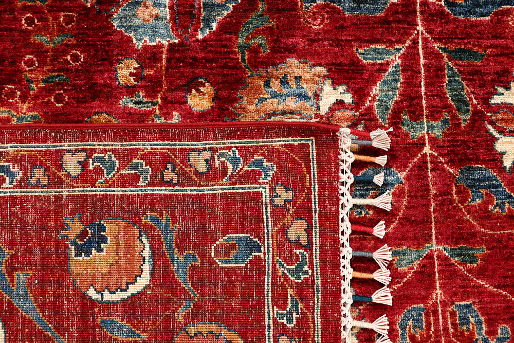 Dark Red Kazak 6' 7 x 9' 7 - No. 68121 - ALRUG Rug Store