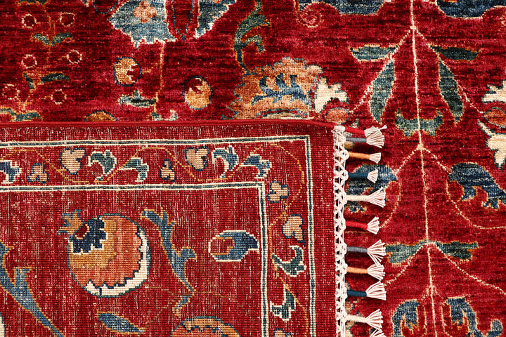Dark Red Kazak 6' 7 x 9' 7 - No. 68121 - ALRUG Rug Store