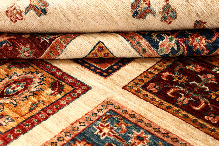 Bisque Kazak 8' 3 x 10' 9 - No. 68123 - ALRUG Rug Store