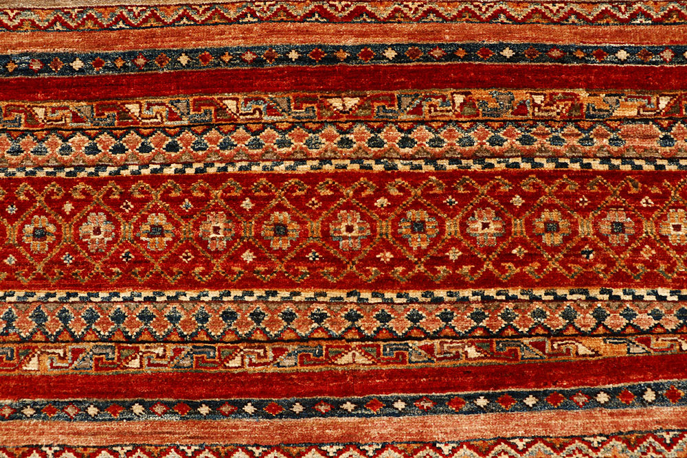 Multi Colored Kazak 4' 11 x 6' 5 - No. 68124 - ALRUG Rug Store