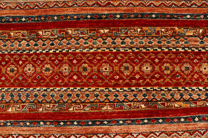 Multi Colored Kazak 4' 11 x 6' 5 - No. 68124 - ALRUG Rug Store