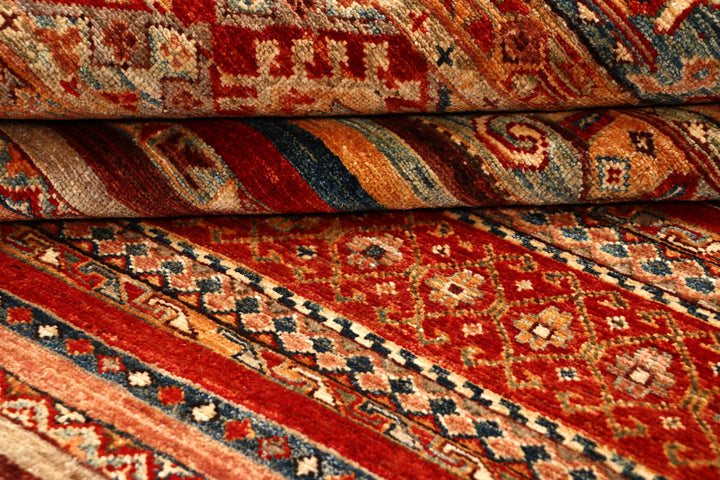 Multi Colored Kazak 4' 11 x 6' 5 - No. 68124 - ALRUG Rug Store