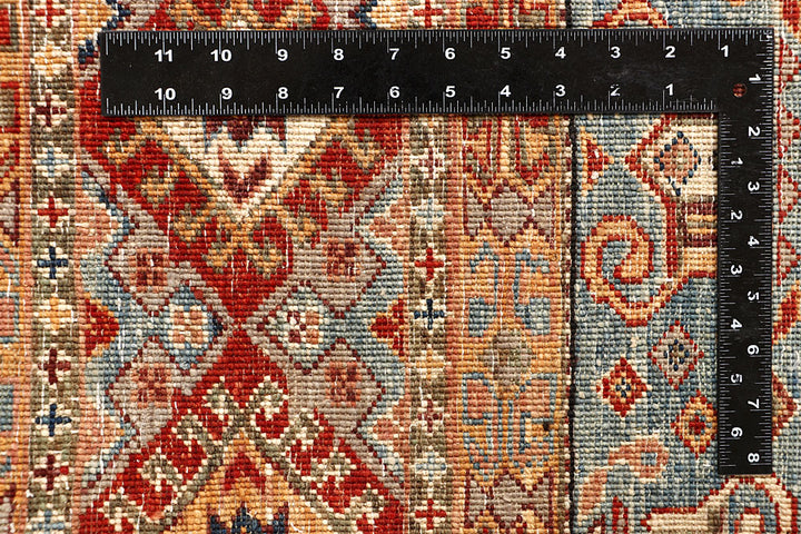Multi Colored Kazak 4' 11 x 6' 5 - No. 68124 - ALRUG Rug Store