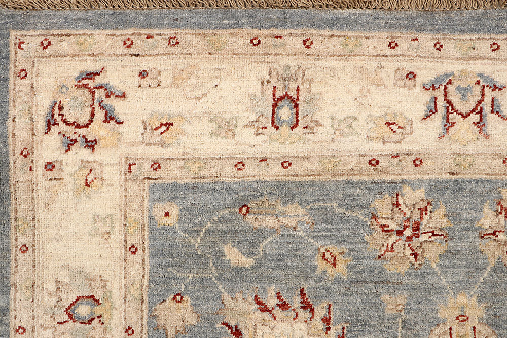 Dark Grey Oushak 4' 3 x 6' 11 - No. 68128 - ALRUG Rug Store