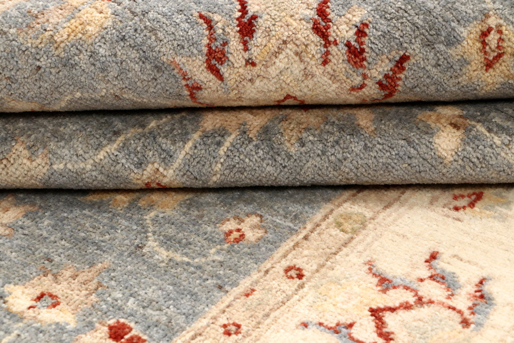 Dark Grey Oushak 4' 3 x 6' 11 - No. 68128 - ALRUG Rug Store