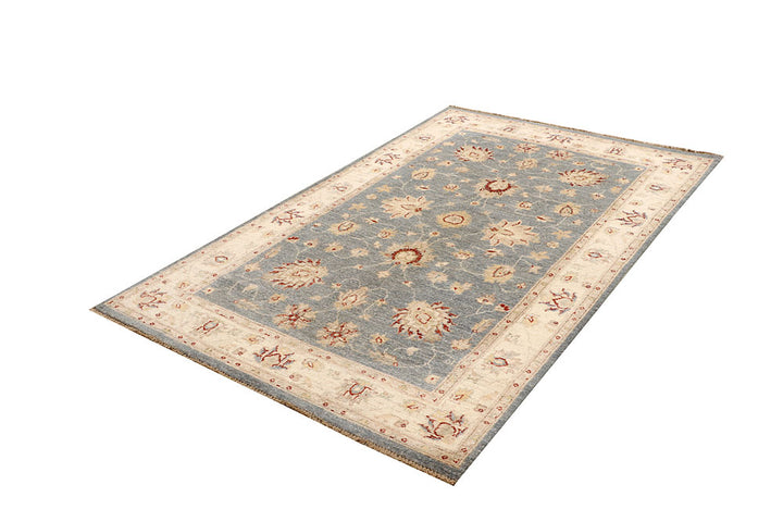 Dark Grey Oushak 4' 3 x 6' 11 - No. 68128 - ALRUG Rug Store