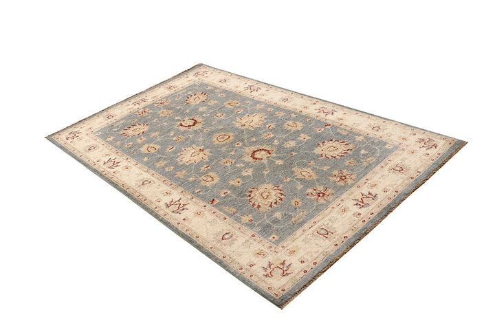 Dark Grey Oushak 4' 3 x 6' 11 - No. 68128 - ALRUG Rug Store