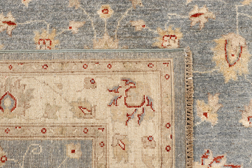 Dark Grey Oushak 4' 3 x 6' 11 - No. 68128 - ALRUG Rug Store