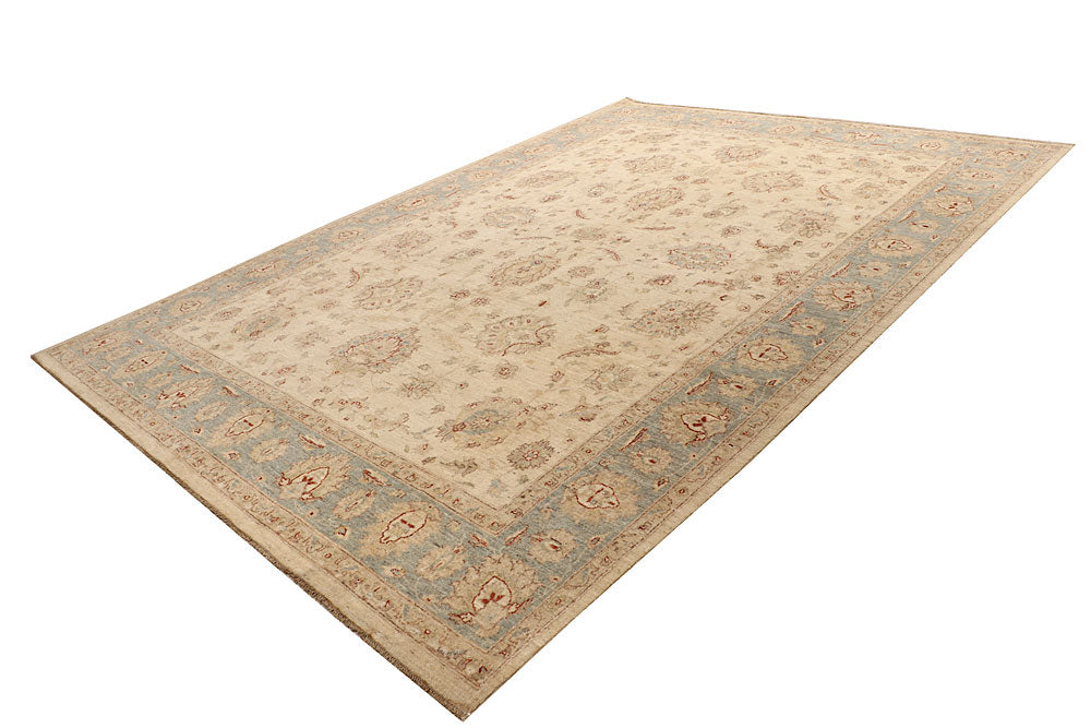 Tan Ziegler 8' 11 x 12' 4 - No. 68135 - ALRUG Rug Store