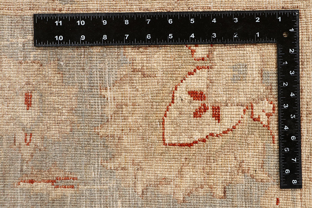 Tan Ziegler 8' 11 x 12' 4 - No. 68135 - ALRUG Rug Store