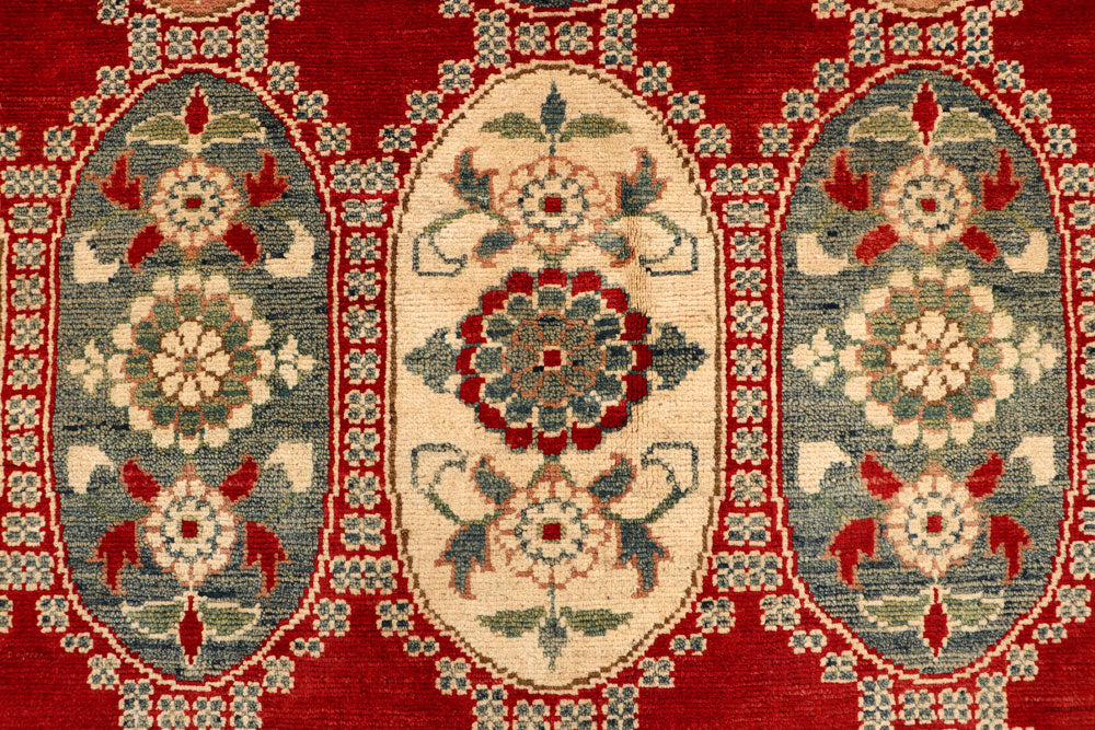 Multi Colored Kazak 9' 3 x 11' 6 - No. 68136 - ALRUG Rug Store
