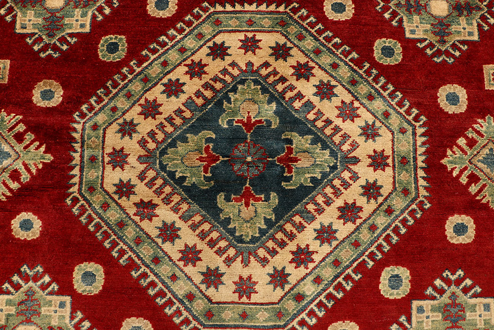 Firebrick Kazak 7' 11 x 9' 8 - No. 68137 - ALRUG Rug Store