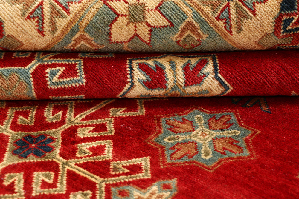 Firebrick Kazak 8' x 9' 10 - No. 68138 - ALRUG Rug Store