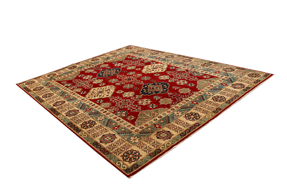 Firebrick Kazak 8' x 9' 10 - No. 68138 - ALRUG Rug Store