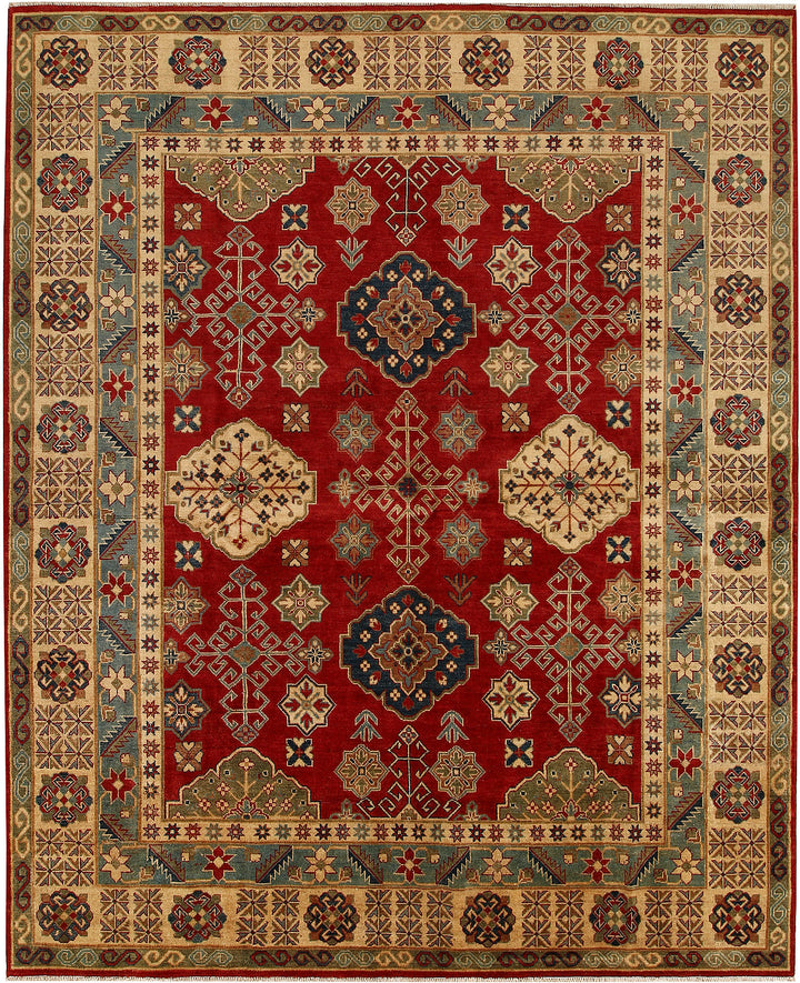 Firebrick Kazak 8' x 9' 10 - No. 68138 - ALRUG Rug Store