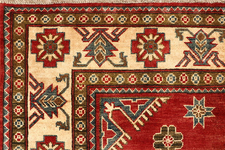 Firebrick Kazak 6' 7 x 9' 10 - No. 68139 - ALRUG Rug Store