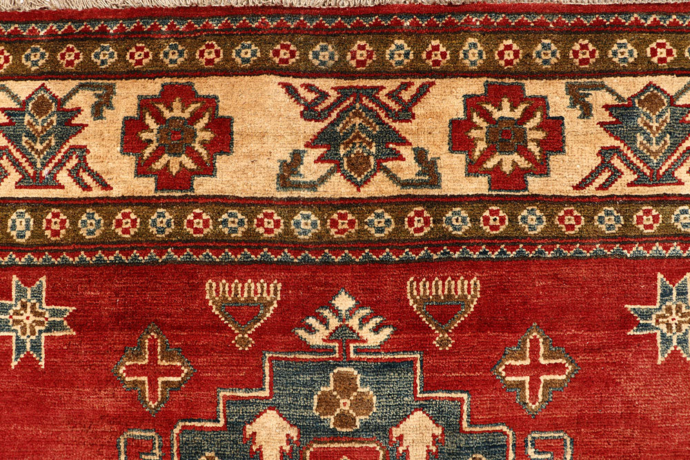 Firebrick Kazak 6' 7 x 9' 10 - No. 68139 - ALRUG Rug Store