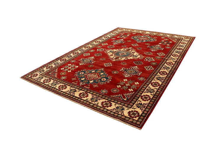 Firebrick Kazak 6' 7 x 9' 10 - No. 68139 - ALRUG Rug Store