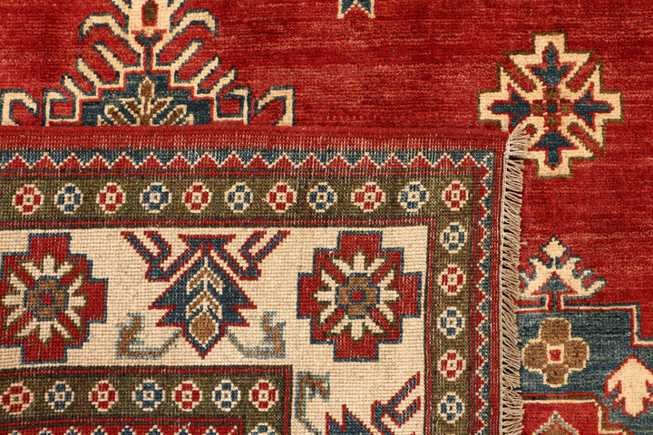 Firebrick Kazak 6' 7 x 9' 10 - No. 68139 - ALRUG Rug Store