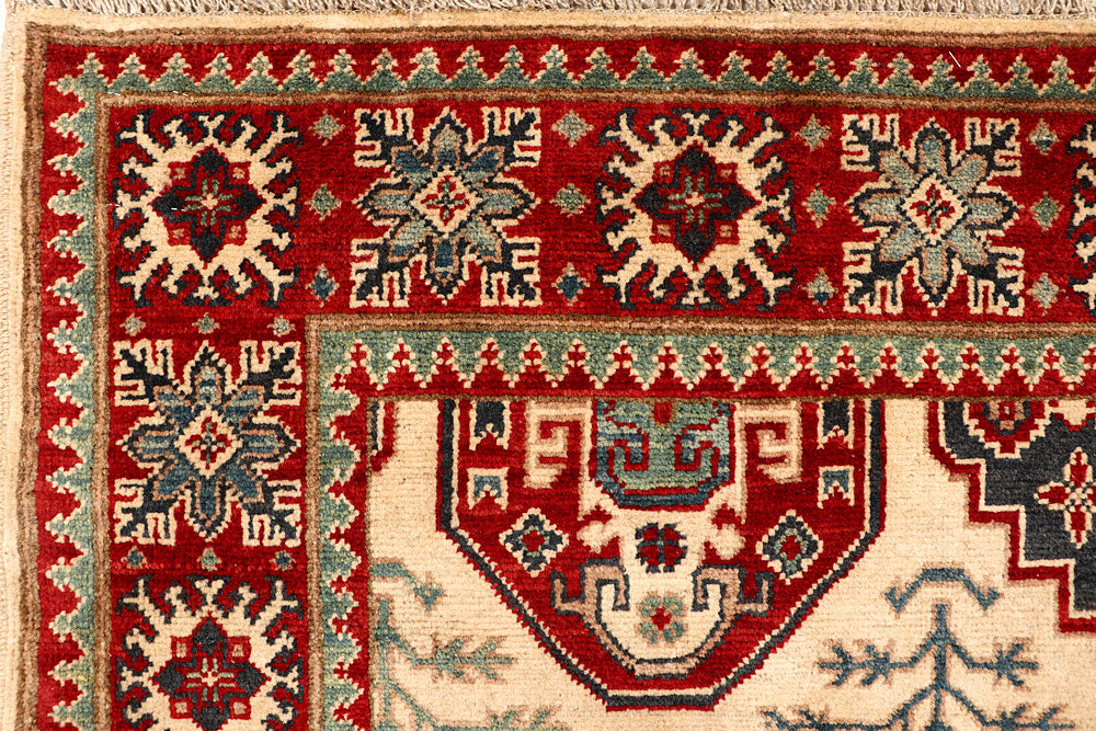 Bisque Kazak 4' 11 x 6' 7 - No. 68140 - ALRUG Rug Store