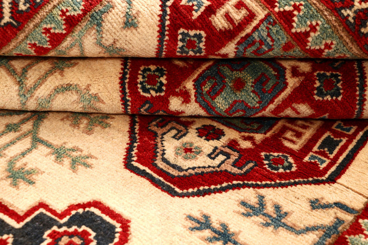 Bisque Kazak 4' 11 x 6' 7 - No. 68140 - ALRUG Rug Store