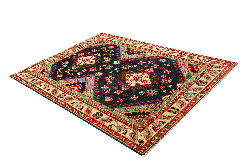 Indigo Kazak 4' 10 x 6' 8 - No. 68141 - ALRUG Rug Store