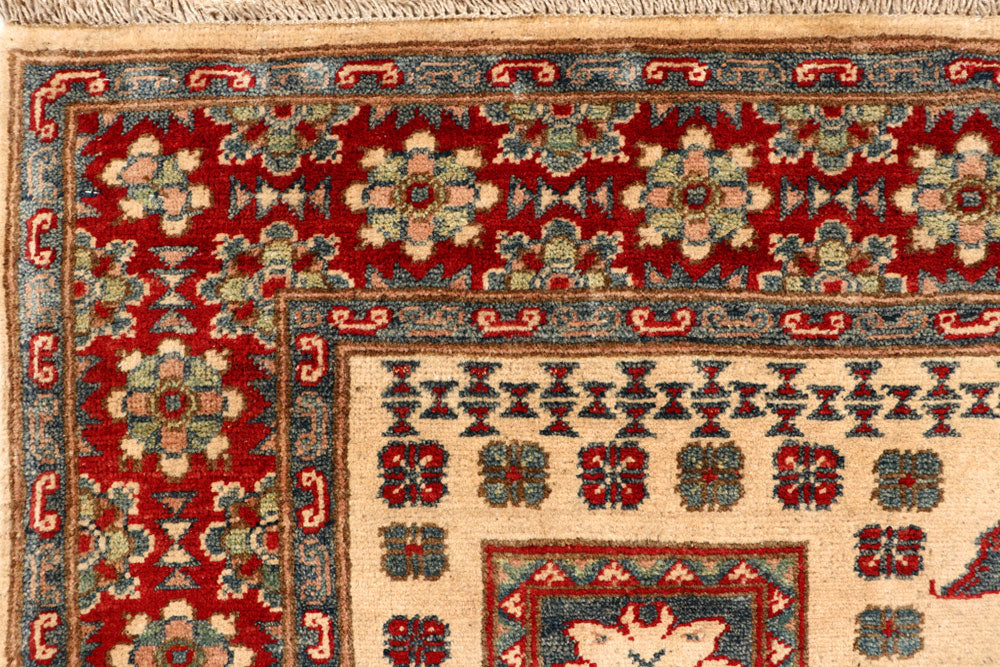 Bisque Kazak 4' 11 x 6' 9 - No. 68142 - ALRUG Rug Store