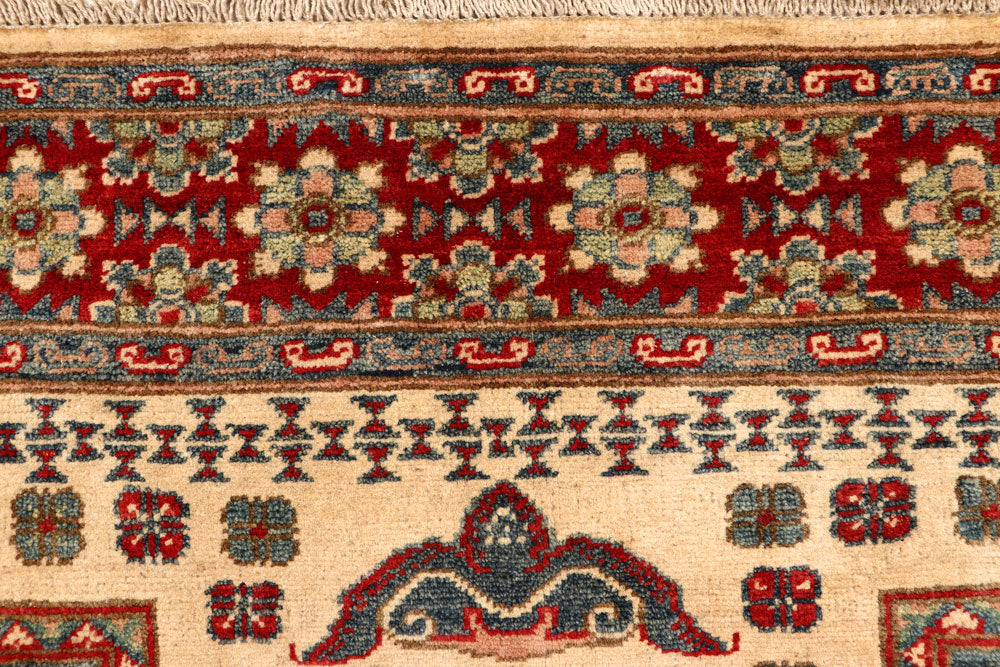 Bisque Kazak 4' 11 x 6' 9 - No. 68142 - ALRUG Rug Store