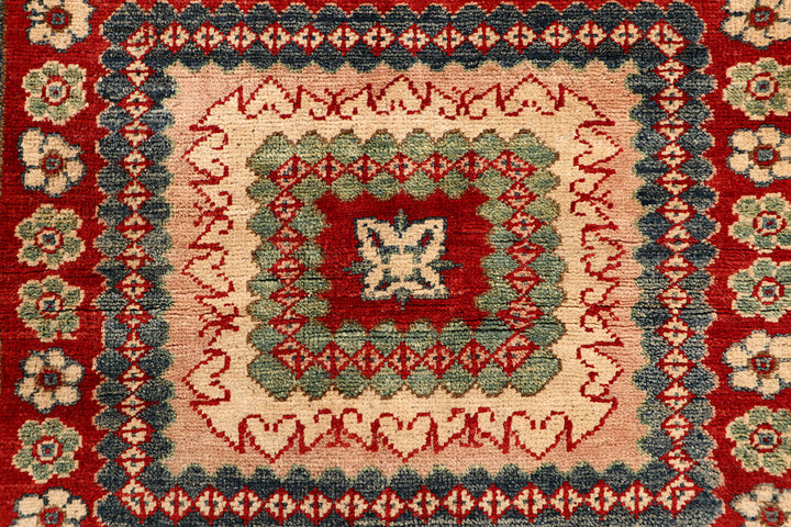 Bisque Kazak 4' 11 x 6' 9 - No. 68142 - ALRUG Rug Store