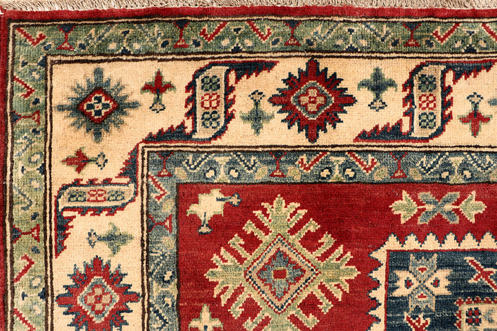 Firebrick Kazak 5' x 6' 8 - No. 68143 - ALRUG Rug Store
