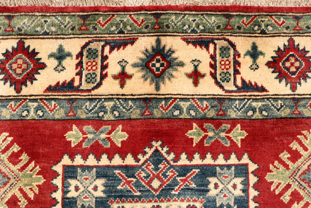 Firebrick Kazak 5' x 6' 8 - No. 68143 - ALRUG Rug Store