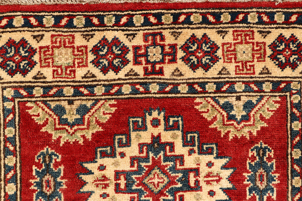 Firebrick Kazak 2' 8 x 9' 5 - No. 68145 - ALRUG Rug Store