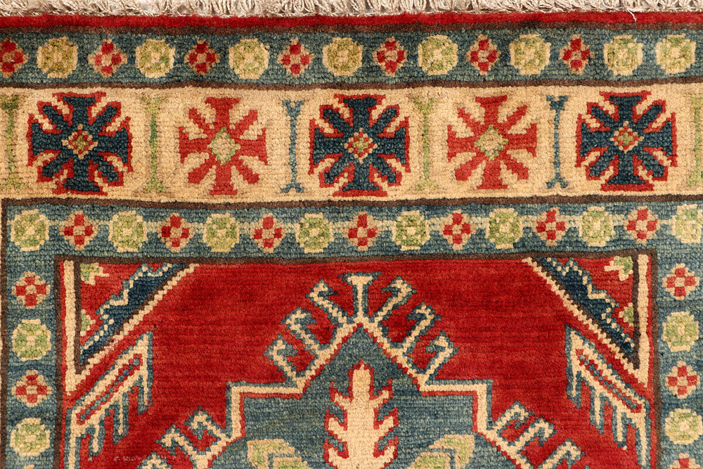 Firebrick Kazak 2' 8 x 9' 7 - No. 68146 - ALRUG Rug Store
