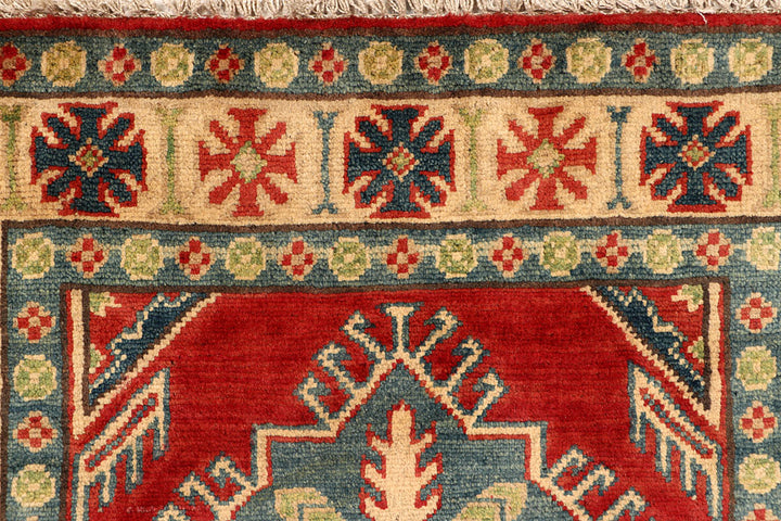 Firebrick Kazak 2' 8 x 9' 7 - No. 68146 - ALRUG Rug Store