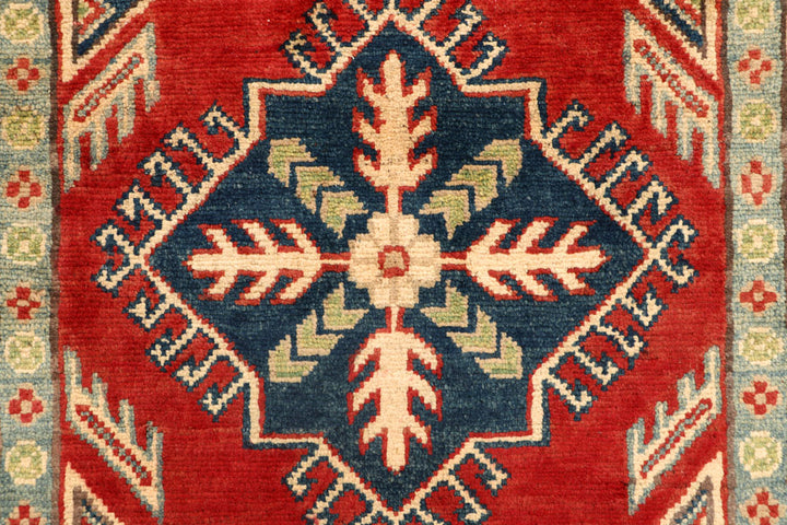 Firebrick Kazak 2' 8 x 9' 7 - No. 68146 - ALRUG Rug Store