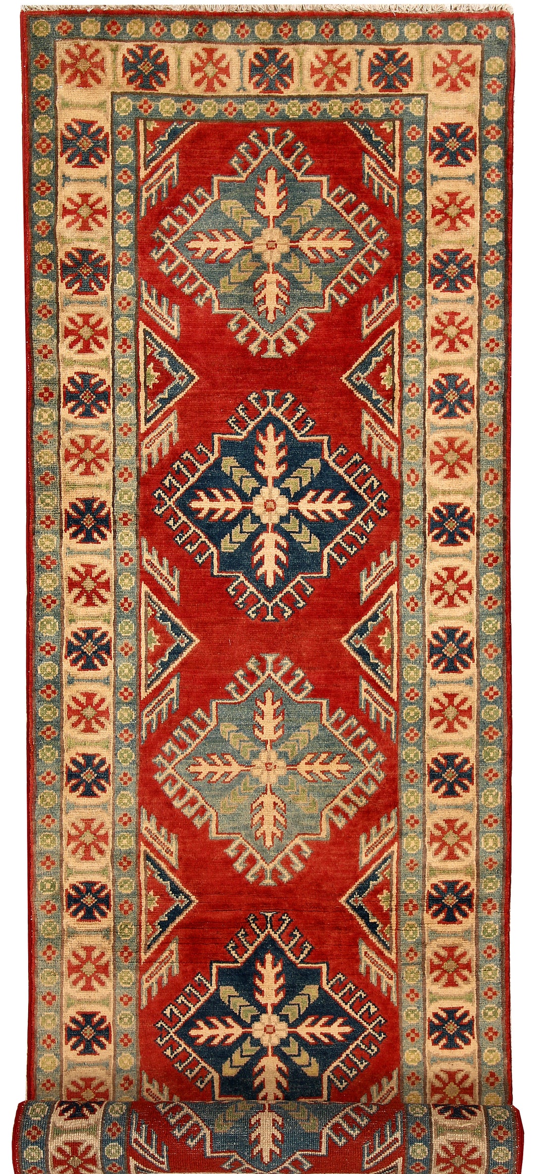 Firebrick Kazak 2' 8 x 9' 7 - No. 68146 - ALRUG Rug Store