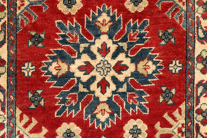 Firebrick Kazak 2' 6 x 9' 1 - No. 68149 - ALRUG Rug Store