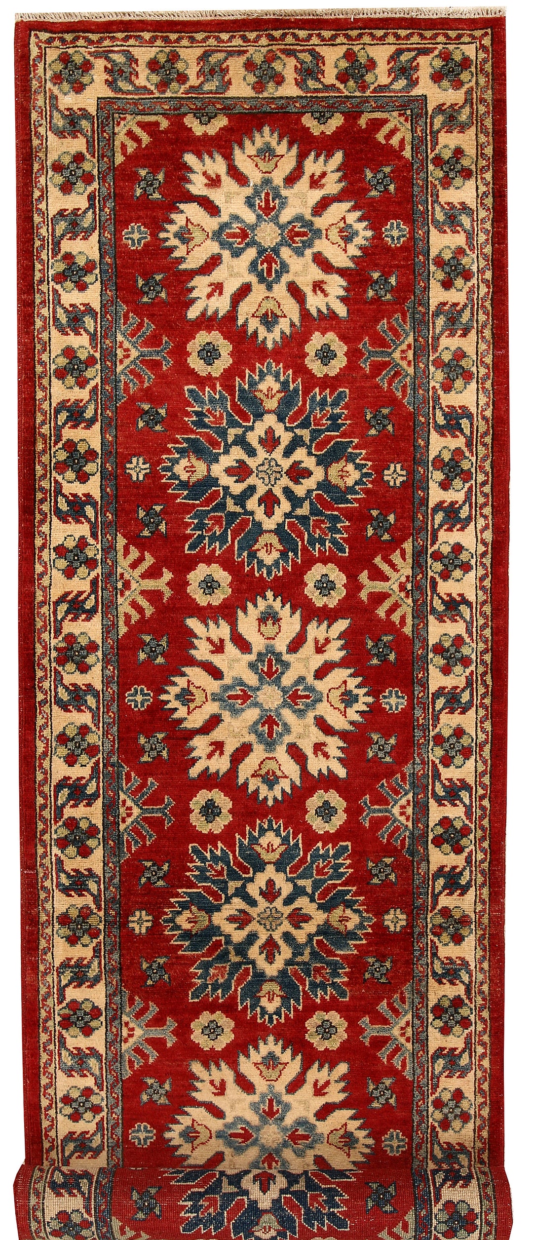 Firebrick Kazak 2' 6 x 9' 1 - No. 68149 - ALRUG Rug Store